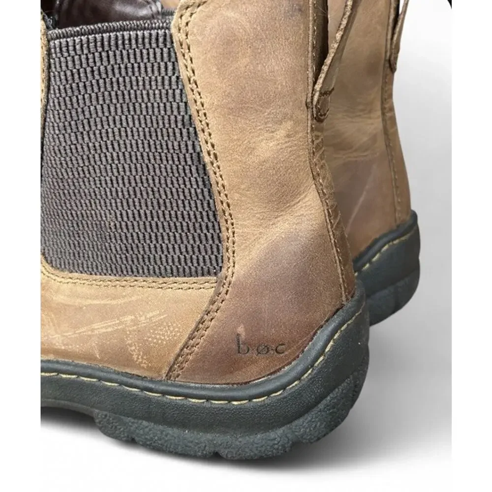 BOC brown leather